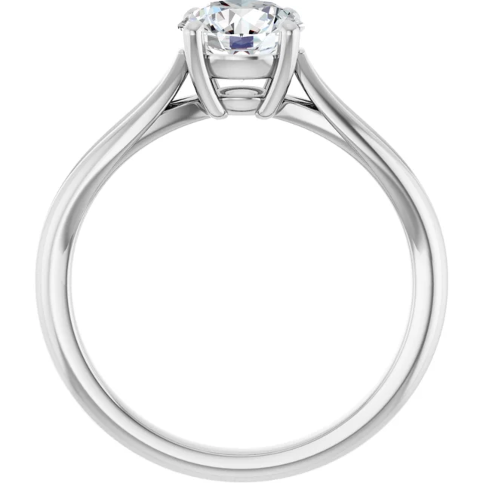 Ever & Ever Round Fancy Solitaire Ring
