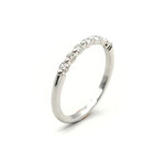 14K Gold Shared Prong Band with 7 Lab-Grown Diamonds