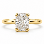 Mckay Diamonds LG Elongated Cushion Solitaire Diamond Ring