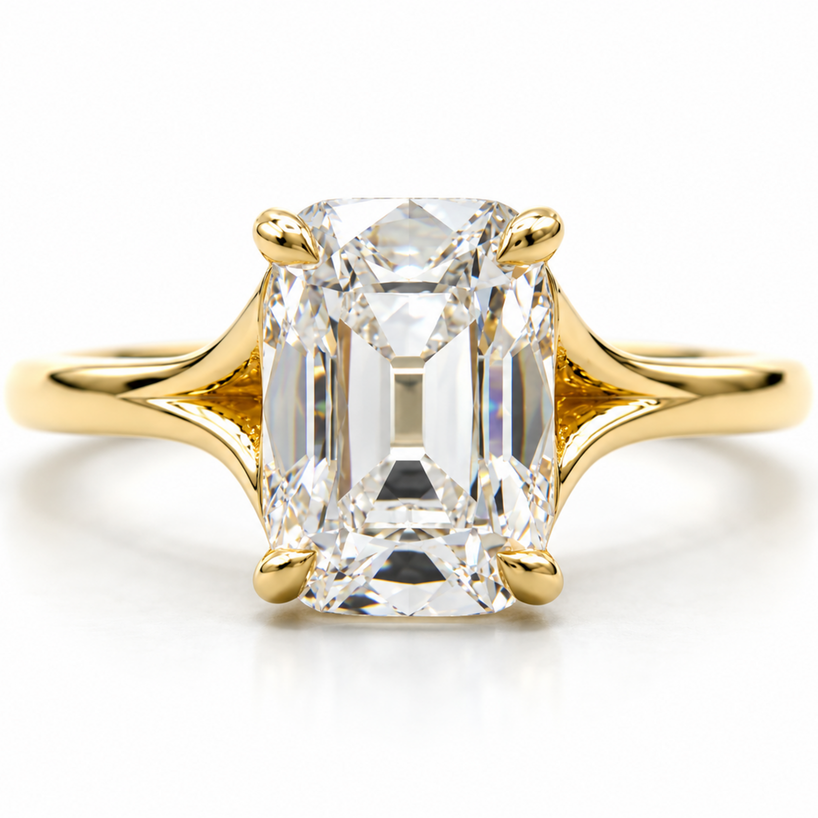 Mckay Diamonds LG Old Miners Diamond Split Shank Ring