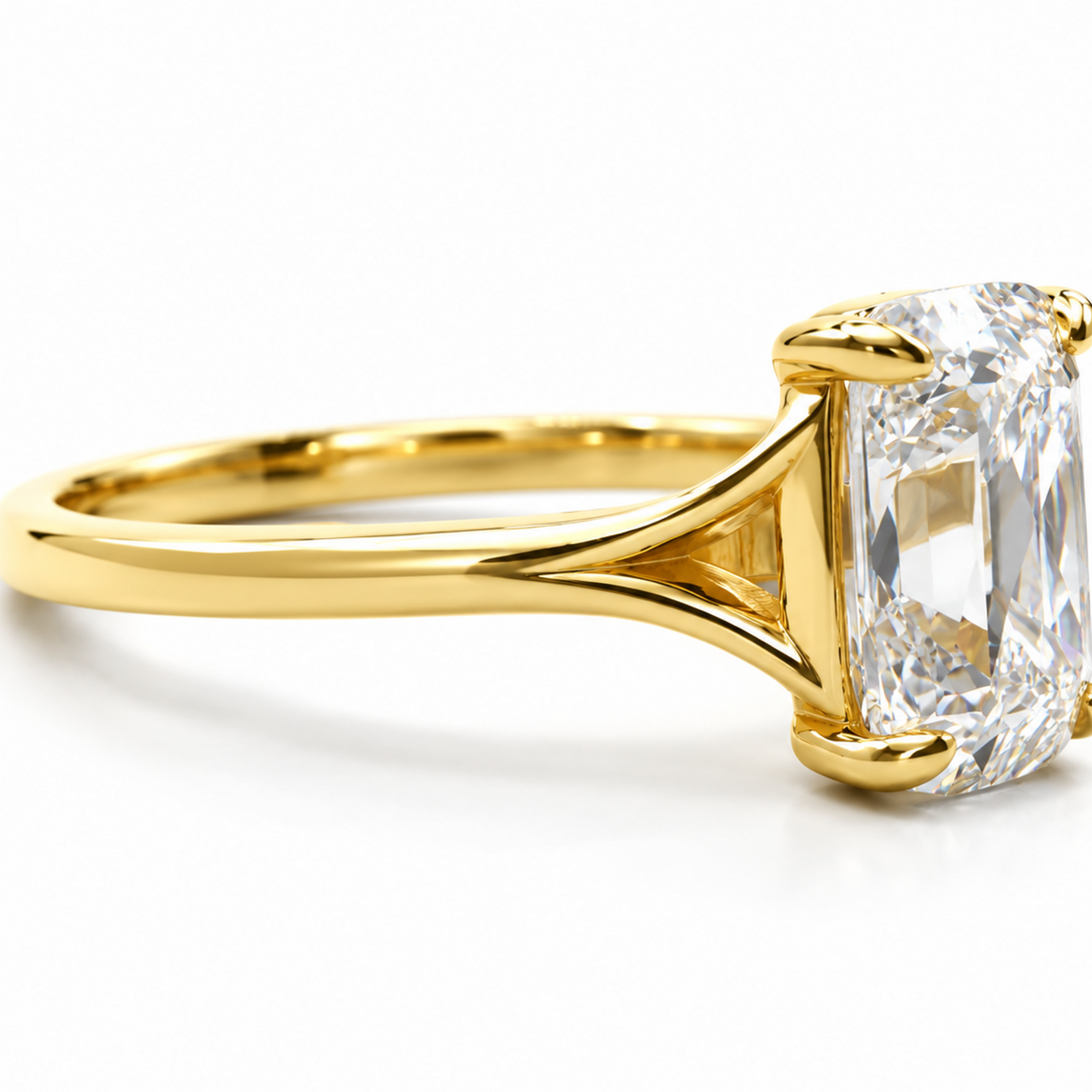 Mckay Diamonds LG Old Miners Diamond Split Shank Ring
