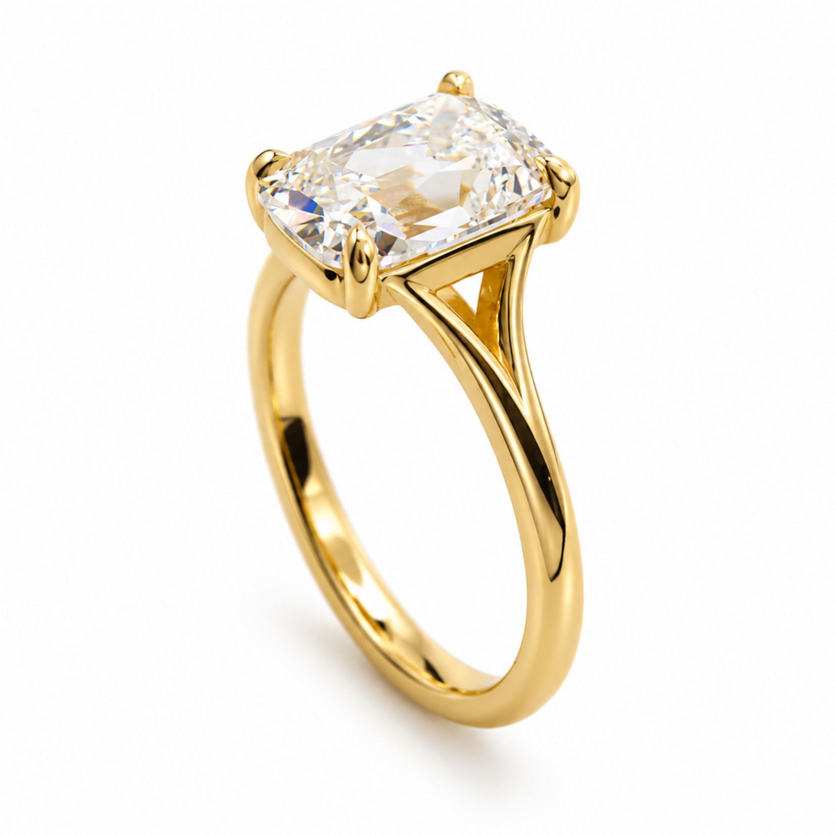 Mckay Diamonds LG Old Miners Diamond Split Shank Ring