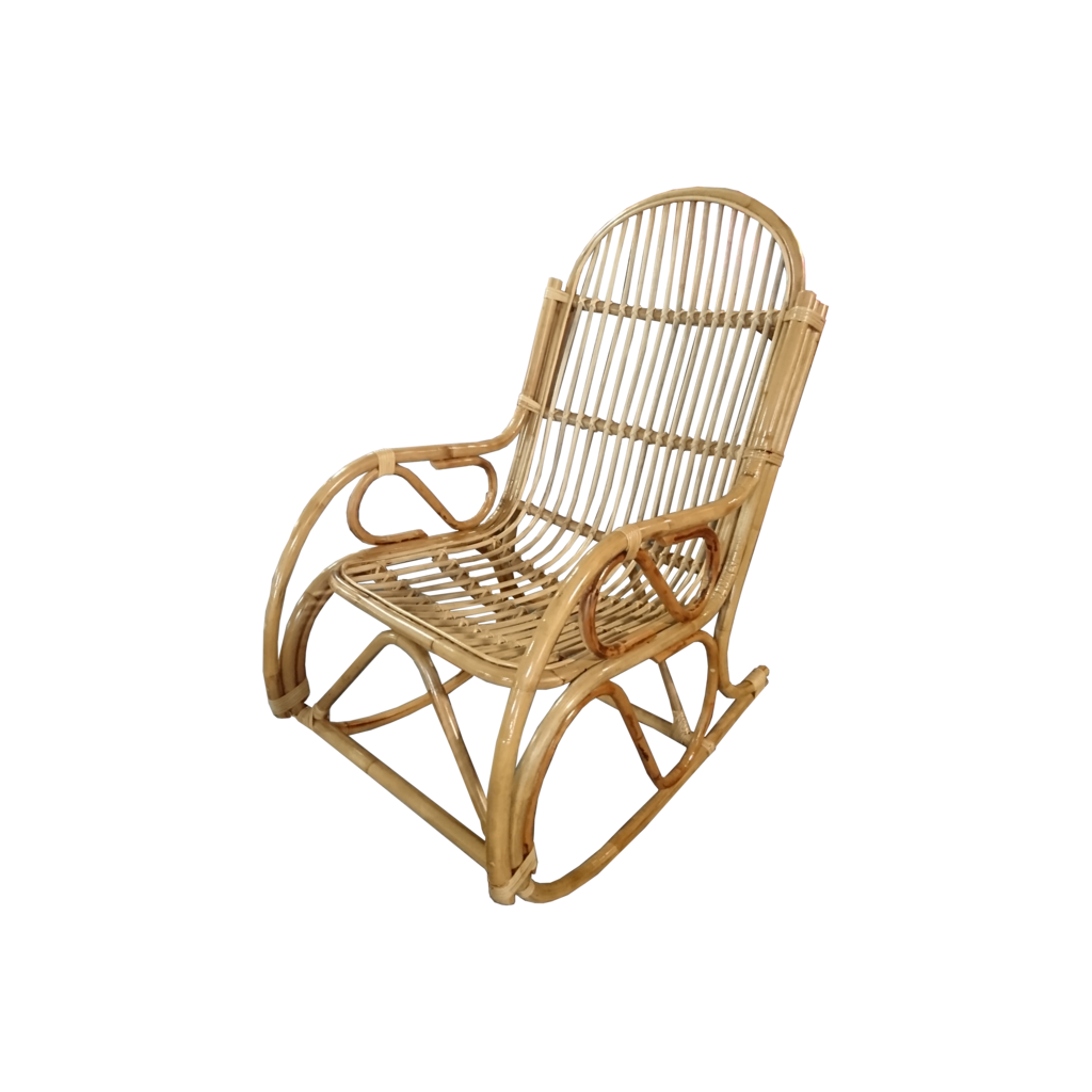 ROCKING CHAIR EN BAMBOU TIKI