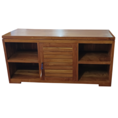 Meuble TV en Teck 150X40X75 Cm (354 106) Naturel