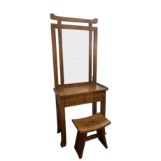 Coiffeuse Samouraï avec miroir  80x37x80 Cm (BT-716)