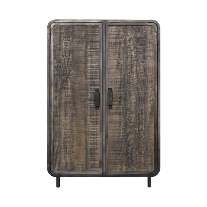 Armoire en métal Gidea 80x40x120 Cm