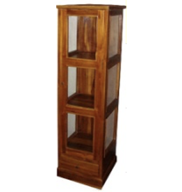 Étagère colonne 1 tiroir 55x45x170 Cm (SA-192) Naturel