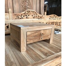 Table de chevet 1 tiroir Brut 50x30x35 Cm Square