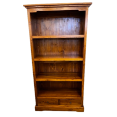 Bibliothèque ouverte 2 tiroirs (BT-513)