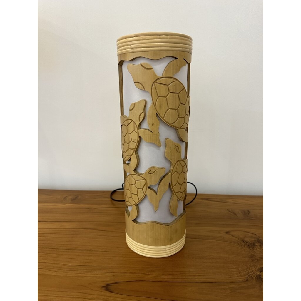 Lampe en bambou