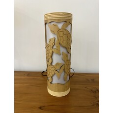 Lampe en bambou