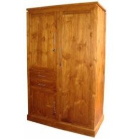 Armoire 3 portes 2 tiroirs 120X60X200 Cm (BT-1376)