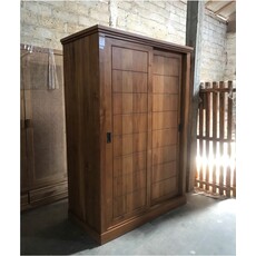 Armoire 2 tiroirs 2 portes coulissantes (BT-19)