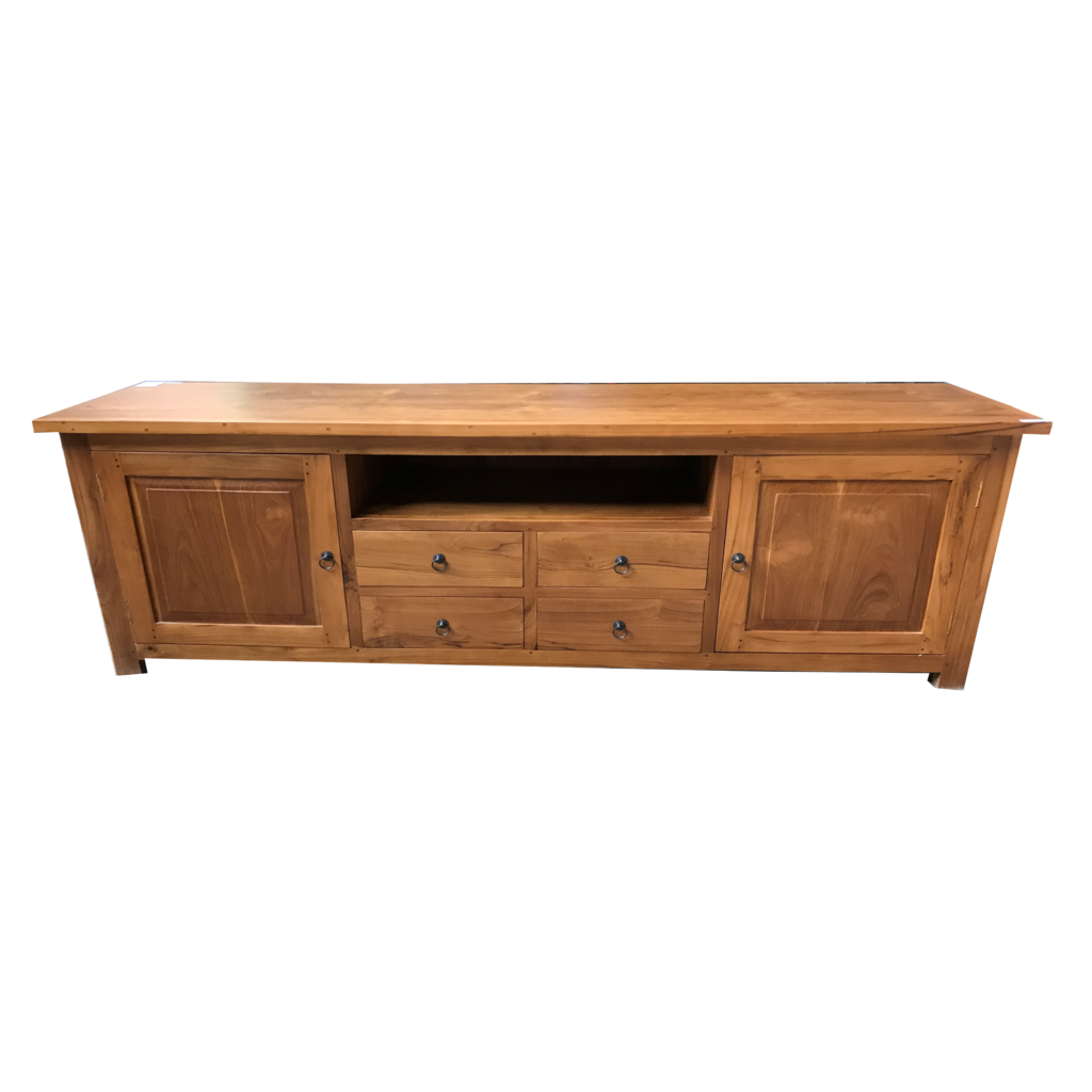 Meuble TV 2 portes 4 tiroirs (BT-253)