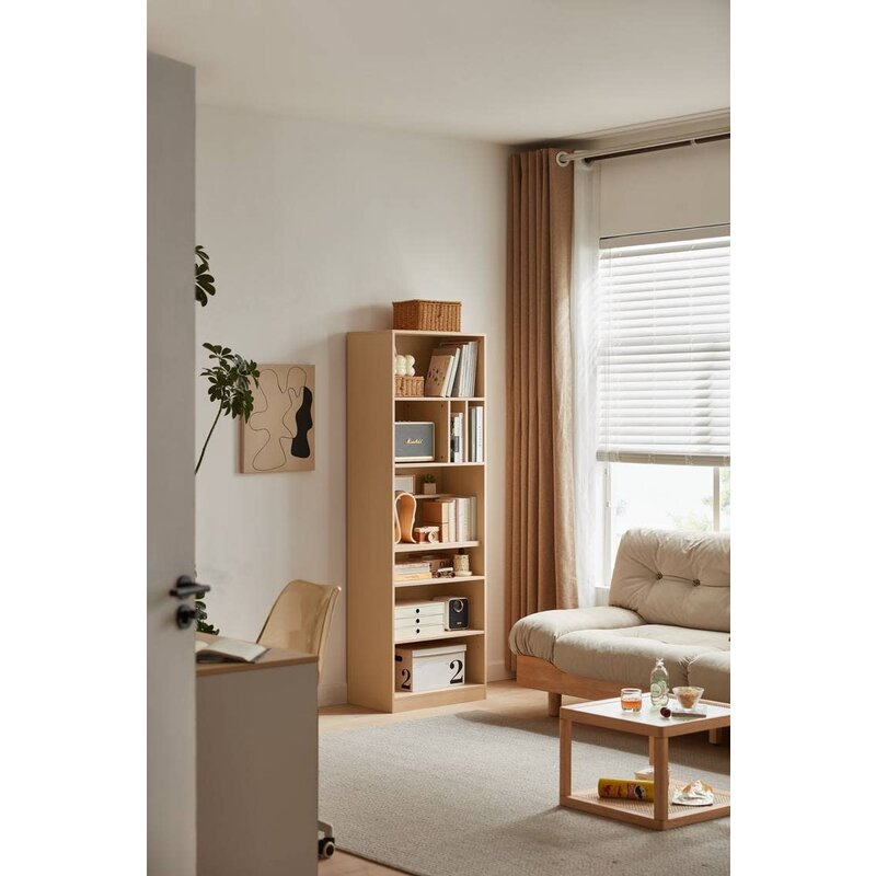 Bibliothèque 60x35x180 cm Couleur : Bois