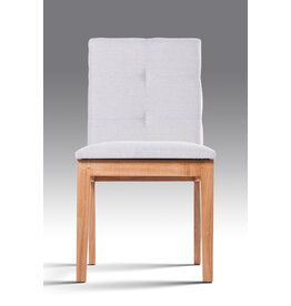 Chaise de table tissu 50x59x96 cm