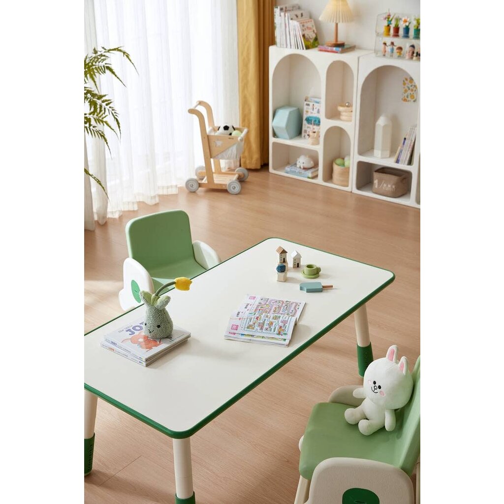 Chaise pour enfant 37x46x47 cm Blanc vert