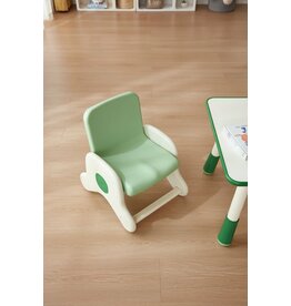 Chaise pour enfant 37x46x47 cm Blanc vert