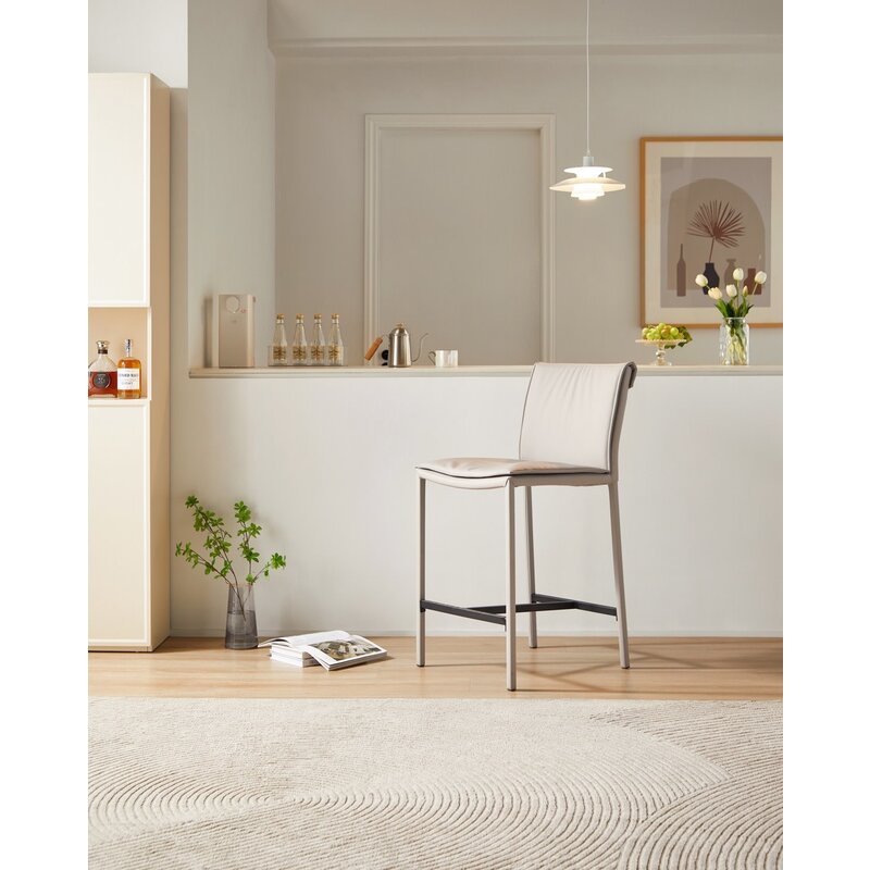 Chaise de bar 48x59x99 cm Gris