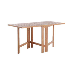 Table pliante Birmingham en Teck Premium 130x65x73 cm