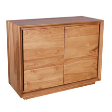 Buffet Oliver en Teck 2 portes 104x45x85 cm Amber brown