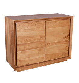 Buffet Oliver en Teck 2 portes 104x45x85 cm Amber brown