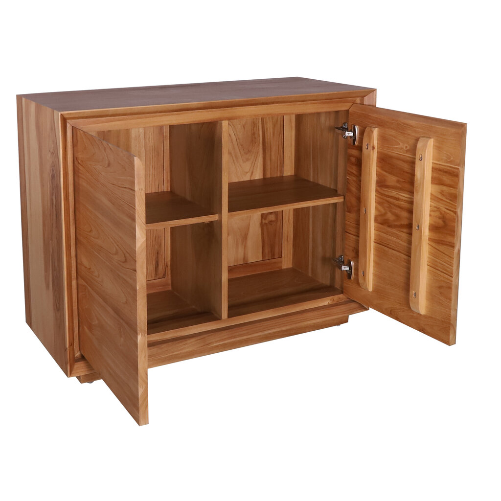 Buffet Oliver en Teck 2 portes 104x45x85 cm Amber brown