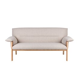 Amiral Sofa 3 Places en Tissu et bois de hêtre