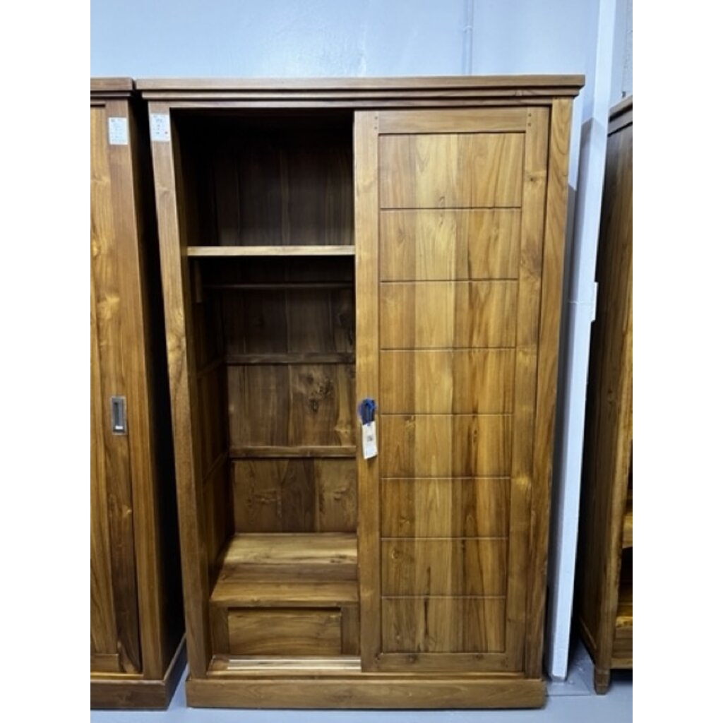 Armoire 2 tiroirs 2 portes coulissantes (BT-19)