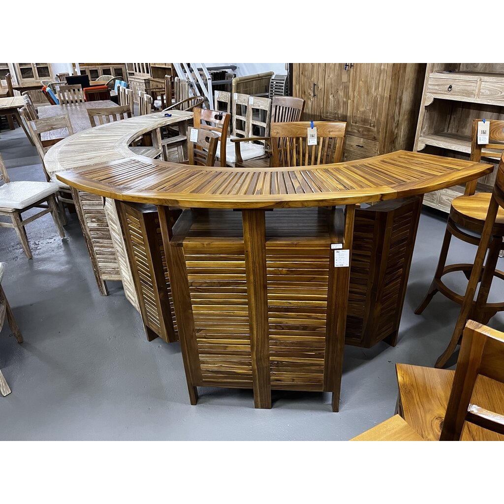 Table de Bar 98-180x70x106 Cm (BA-064)