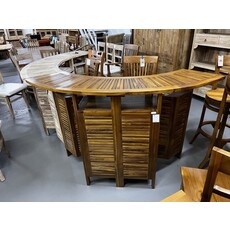 Table de Bar 98-180x70x106 Cm (BA-064)