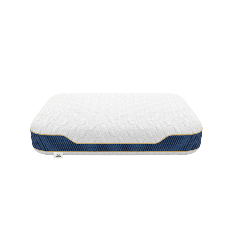Monarque Oreiller Monarque à mémoire de forme 45x60x13.5cm Mousse charbon + Lavande
