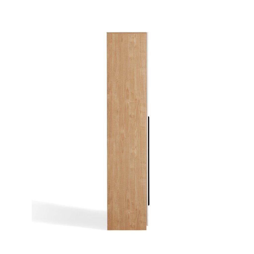 Garde manger 2 portes 120x60x200 cm Bois + Blanc