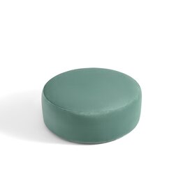 Ottoman 80 cm bleu vert