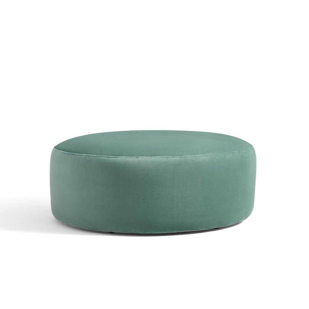 Ottoman 80 cm bleu vert