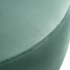 Ottoman 80 cm bleu vert