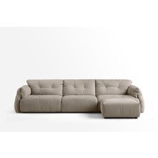 Sofa avec méridienne à gauche 332 cm Gris