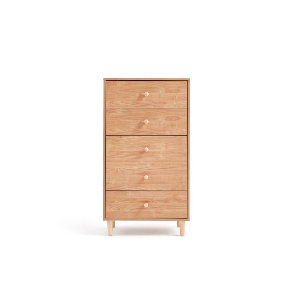 Commode 5 tiroirs 60x43x110 cm Bois