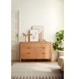 Commode 7 tiroirs 135 cm Bois