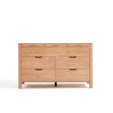 Commode 7 tiroirs 135 cm Bois