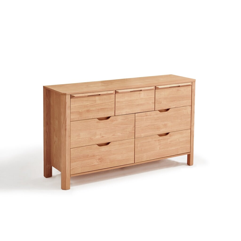 Commode 7 tiroirs 135 cm Bois