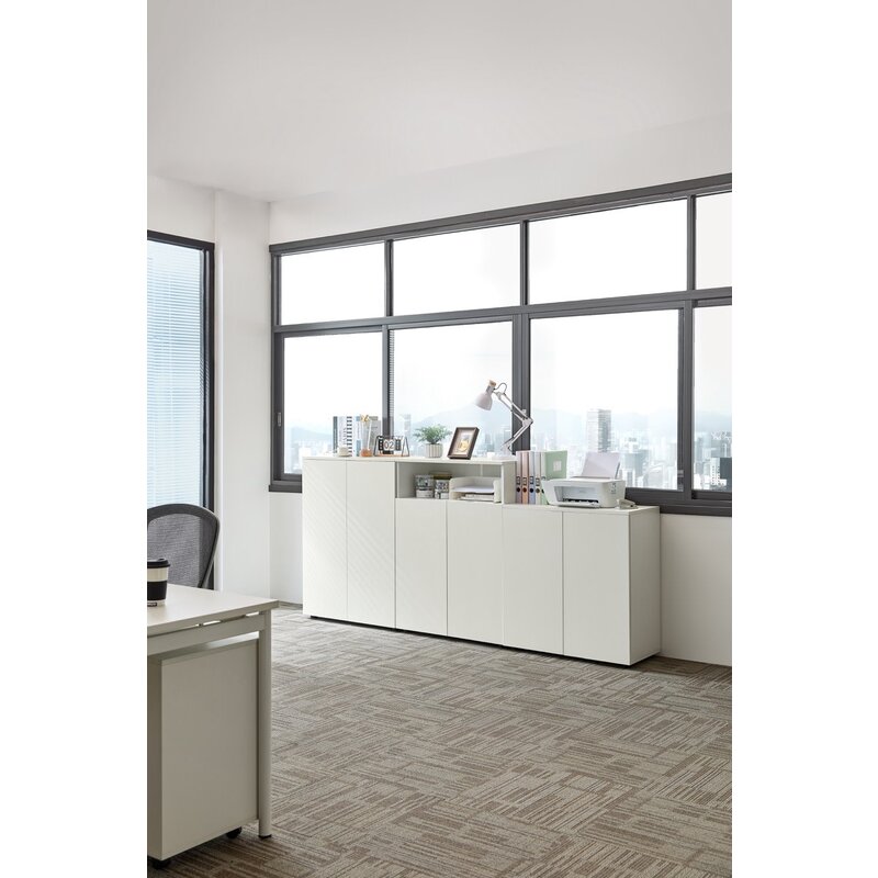 LH880X2-A file cabinet Remark: 2-door short cabinet+LH880X3-A file cabinet Remark: 2-door short cabinet+open space+LH880X4-A file cabinet Remark: 2-door tall cabinet Color: white