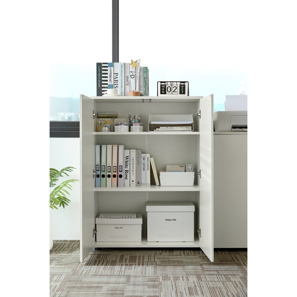 LH880X2-A file cabinet Remark: 2-door short cabinet+LH880X3-A file cabinet Remark: 2-door short cabinet+open space+LH880X4-A file cabinet Remark: 2-door tall cabinet Color: white