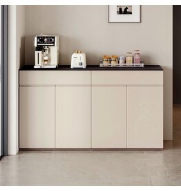 Buffet 4 portes 2 tiroirs 160x40x90 cm