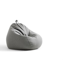 Pouf 90x110 cm avec ottoman 45 cm Gris