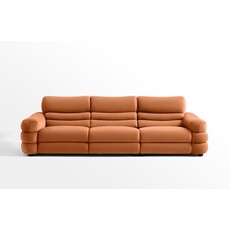 Sofa 3 places 280 cm Orange