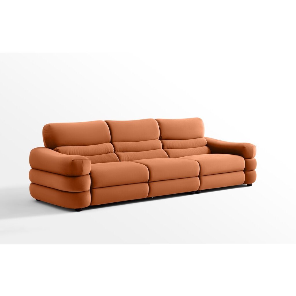 Sofa 3 places 280 cm Orange