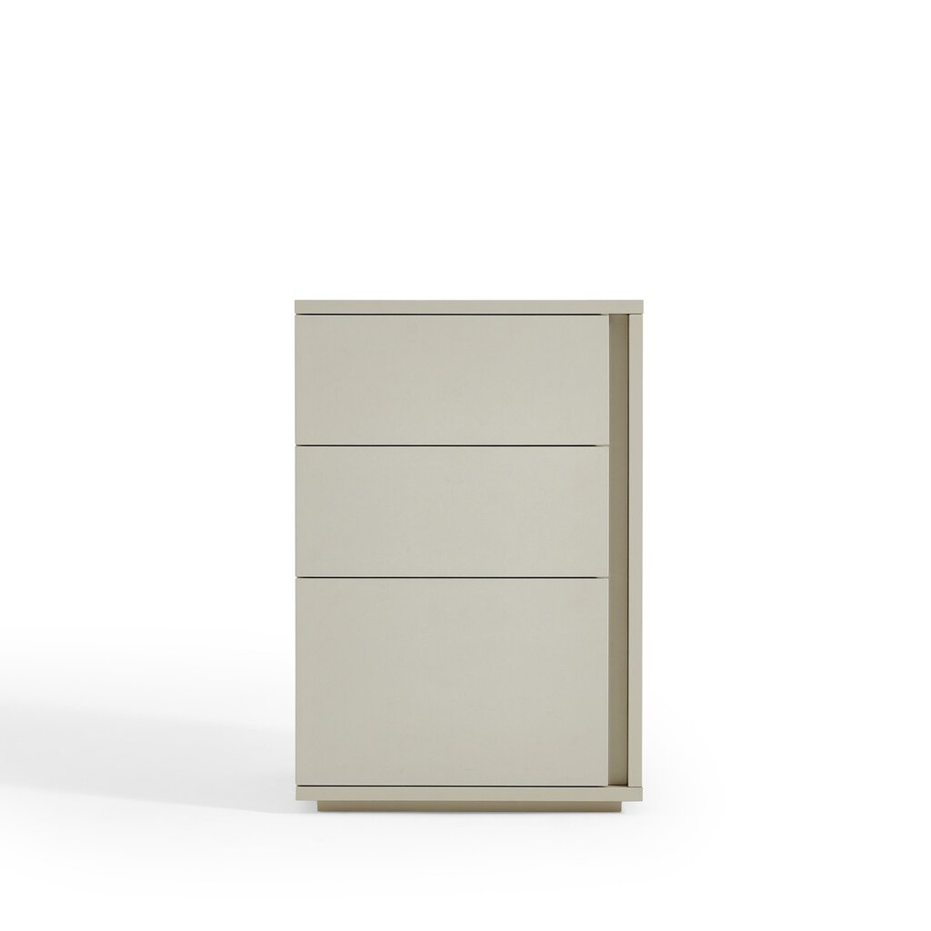 Commode 3 tiroirs 45 cm Blanc