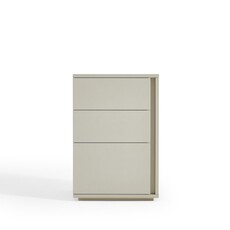 Commode 3 tiroirs 45 cm Blanc