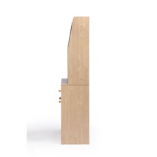 Garde manger ouvert 3 portes 1 tiroirs 120 cm Bois